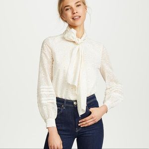 Tory Burch Hayden daisy printed blouse